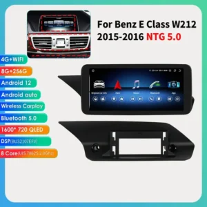 Pantalla para Mercedes Benz Clase E W212, Android 12, 4G, DSP, Carplay, GPS, 2DIN, NTG 4.0, 4.5, E200, E230, E260, E300, S212