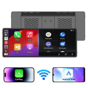 Radio Multimedia con GPS para coche, reproductor de vídeo con WIFI, pantalla Universal de 10,26 pulgadas, inalámbrico, Carplay, para Apple o Android - AliExpress 34 - Color : Without Rear Camera