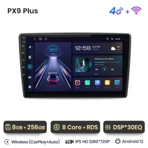 AWESAFE-autorradio PX9 para Citroen C5, pantalla inalámbrica Carplay, Android, estéreo, GPS, Navi, FM, RDS, BT, SWC, 2008 - 2017 - AliExpress 34 - Color : 4G-WIFI 8GB-256GB - Enviado desde : GERMANY