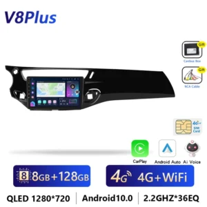 Podofo-Radio con GPS para coche, reproductor Multimedia con Android, 4G, CarPlay, 2DIN, Sistema Inteligente RDS, C3 para Citroen DS3 2010-2016 - AliExpress 34 - Color : 8G+128G (4G) - Enviado desde : Francia