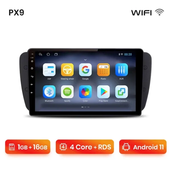 AWESAFE-Radio de coche PX9 Plus para Seat Ibiza 6j 2009-2013, CarPlay inalámbrico, Android, sistemas inteligentes, No 2 din, DVD - AliExpress 34 - Color : PX9 (1-16) - Enviado desde : Francia