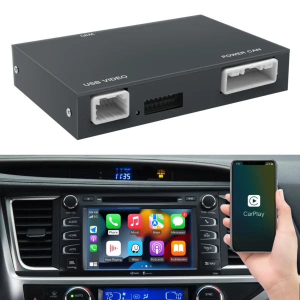 AUTOABC Carplay Android Auto para Toyota Touch2 Entune 2,0 Highlander Tundra Sienna Prius Yaris Camry CHR módulo Multimedia - AliExpress 34 - Color : for Toyota cars - Enviado desde : GERMANY