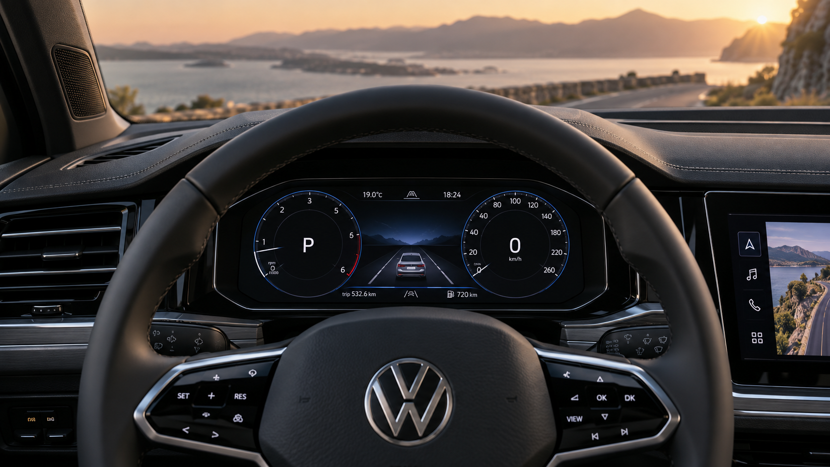 Cuadro de instrumentos digital para Volkswagen